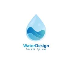 Water drop logo