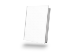 livro branco isolado