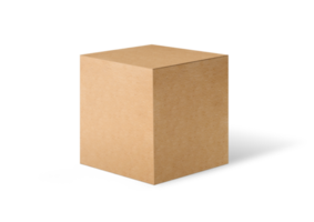 caja de carton aislada png