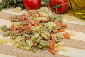 pasta cruda para niños foto