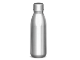 botella metálica aislada png