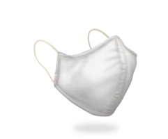masque blanc isolé png