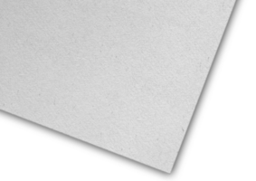 folha de papel branco isolada