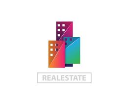 Real Estate Logo element design vector