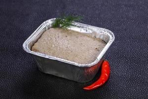 Pork pate with dill photo