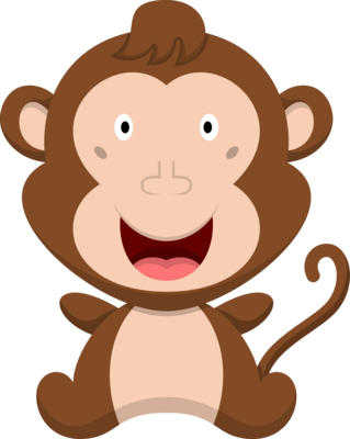 Little Monkey PNG Picture, Happy Little Monkey, Monkey Clipart, Cartoon  Comics, Animal Illustration PNG Image For Free Download