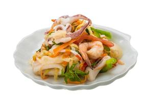 Asian seafood salad photo