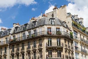 beautiful Parisian streets view paris,france Europe photo