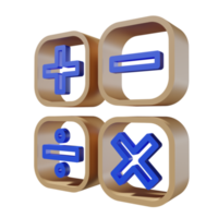 zurück zur schule 3d symbol png transparent.