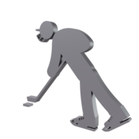 humanos 3d icono png transparente