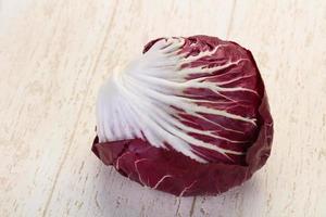 Fresh radicchio salad photo