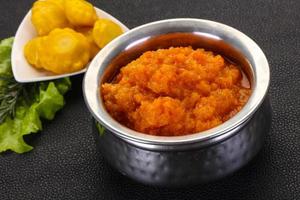 Zucchini squash caviar photo