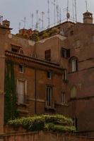 Rome, Italy. Typical architectural details of the old city photo