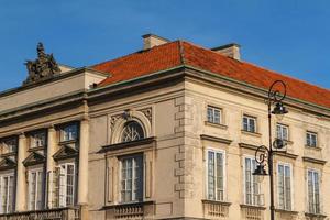 City center of Warsaw, Poland photo