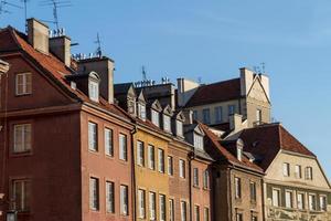 Castle Square in Warsaw, Poland photo