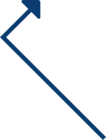 Arrow line shape png