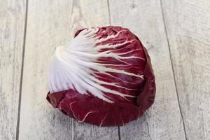 Fresh radicchio salad photo