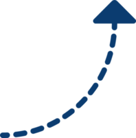 forme et signe de flèche png