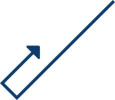 forma della linea della freccia png