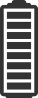 Battery charge level png illustration