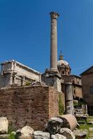 ruinas romanas en roma, foro foto