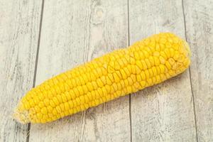 Sweet soft yellow natural corn photo