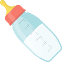 Baby milk bottle png illustration