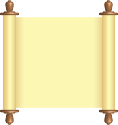 Blank paper scroll png illustration 8499991 PNG