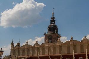 Sukiennice building in Krakow, Poland photo