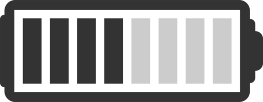 png-illustration des ladezustands des akkus png