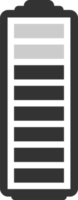 nível de carga da bateria png ilustração