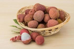 Tropical fruit - lychee photo