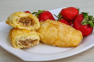 Azerbaijan pastry - shekerbura photo