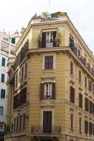 Rome, Italy. Typical architectural details of the old city photo