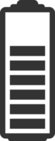 illustrazione png del livello di carica della batteria