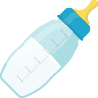 illustrazione png della bottiglia di latte del bambino