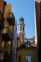 City center of Warsaw, Poland photo