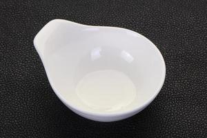 White porcelain bowl photo