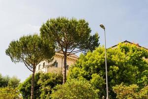 Roma, Italia. detalles arquitectónicos típicos de la ciudad vieja foto