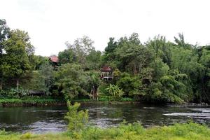 river in jungle, Thailand photo