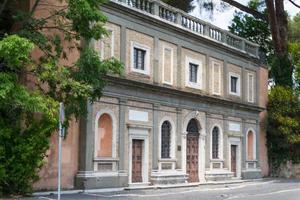 Roma, Italia. detalles arquitectónicos típicos de la ciudad vieja foto