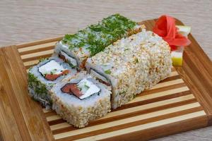 Tuna and dill roll photo