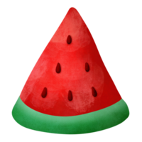 wassermelone aquarellillustration png