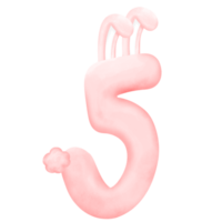 Rabbit Alphabet Letter png