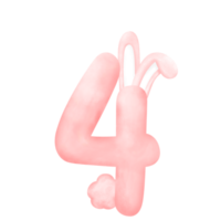 lettre de l'alphabet lapin png