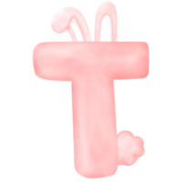 lettre de l'alphabet lapin png