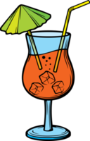 copa de coctel png ilustración