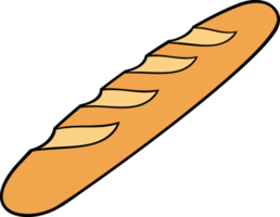 French bread png illustration