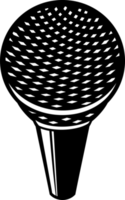 microphone classique illustration png