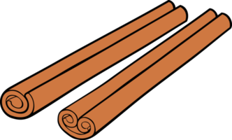 Png illustration of cinnamon sticks